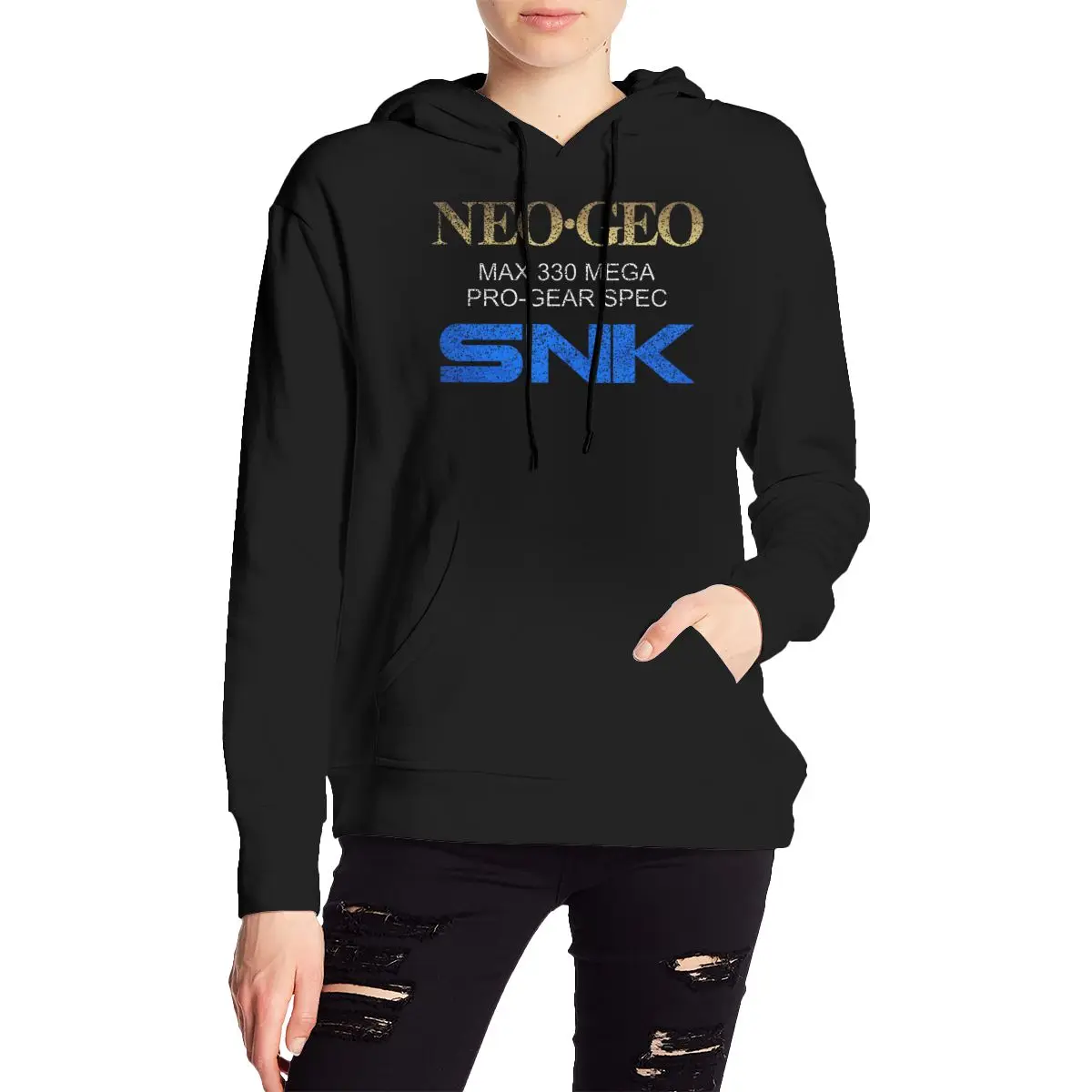 Neo Geo Pro Gear Hoodie Retro Kaus Hoodie Sweter Bulu Tipis Pasangan Lucu Pria 100% Katun Hadiah Kaus Bertudung