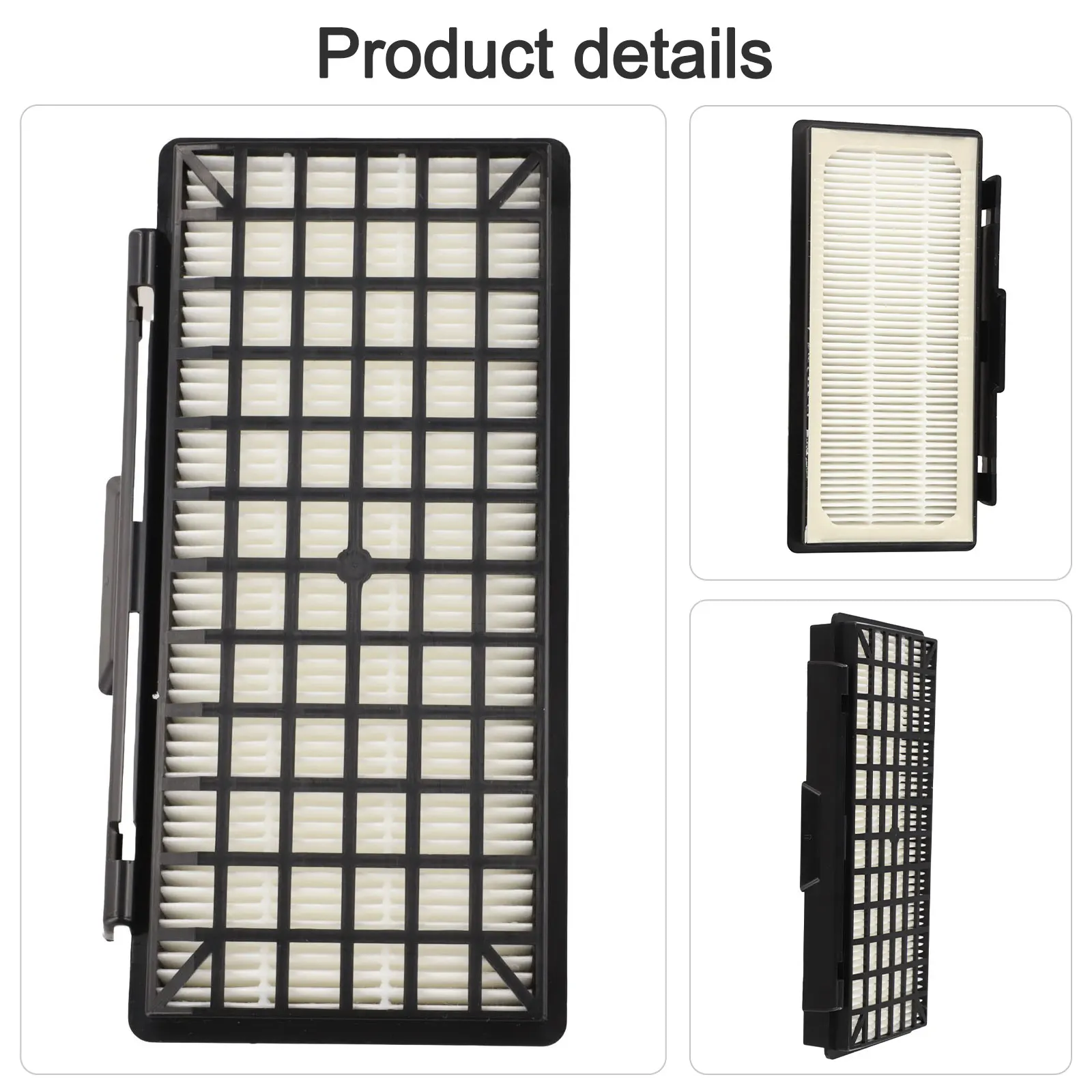 Replacement Filter for Bosch Serie 6 BGC41XALL BGC41X36 BGC41XSIL Vacuum Cleaner to Support Allergy and Infant Friendly Use