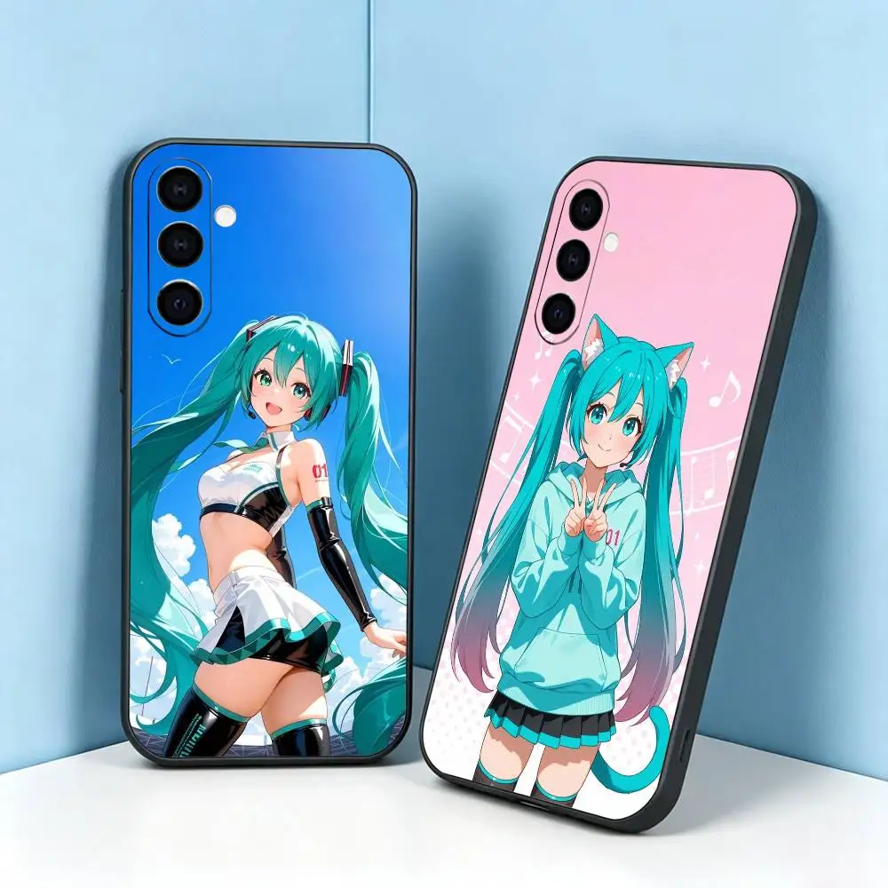 Hataune Miku-U Virtual Singers  Phone Case For Samsung Galaxy A73,A72,A71,A70,A53,A52,A51,Others Soft Black Cover Gift