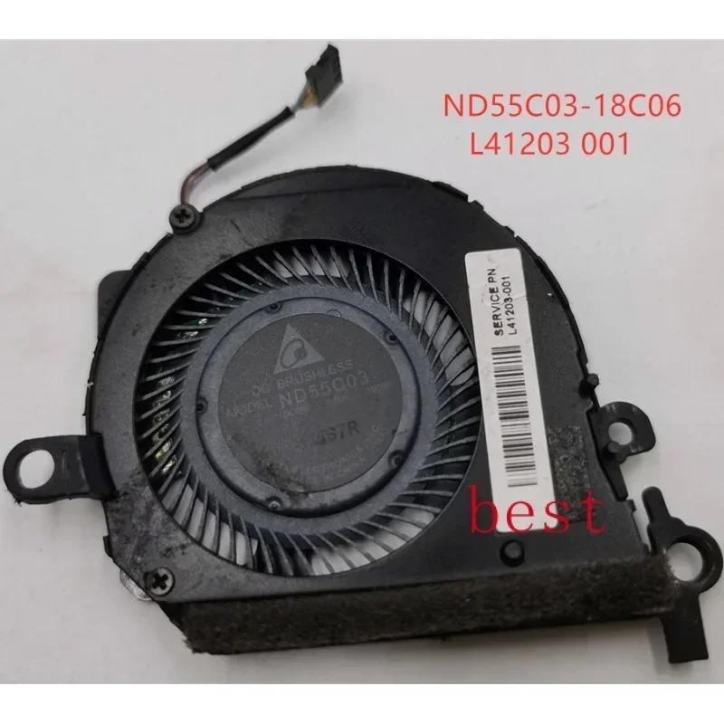 New Original Laptop CPU GPU Cooling Fan For HP Spectre X360 13-AP 13-AP0033DX L48215-001 ND 55C03-18C07 ND55C03-18C06 L41203 001