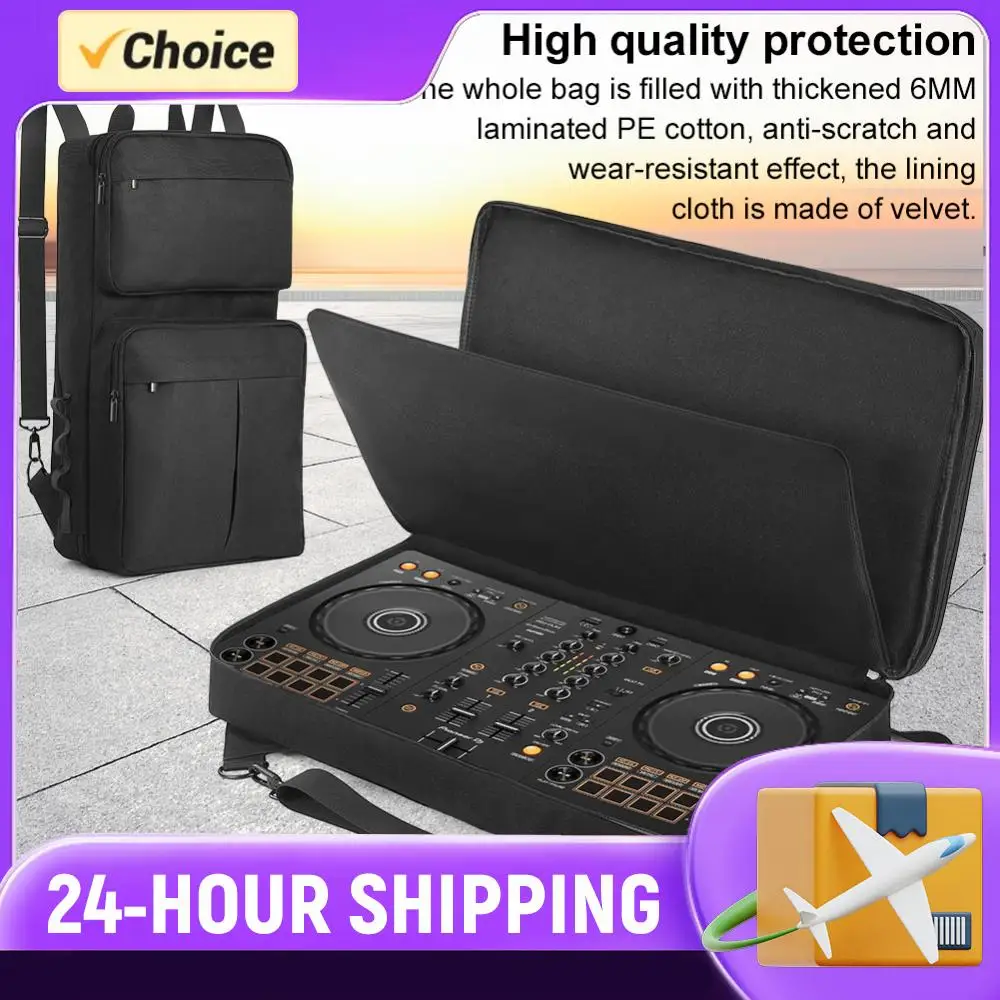 

Рюкзак для DJ-контроллеров Pioneer DDJ-400, DDJ-FLX4, Roland DJ-202, портативный чехол для хранения, дорожный кейс, защита от царапин