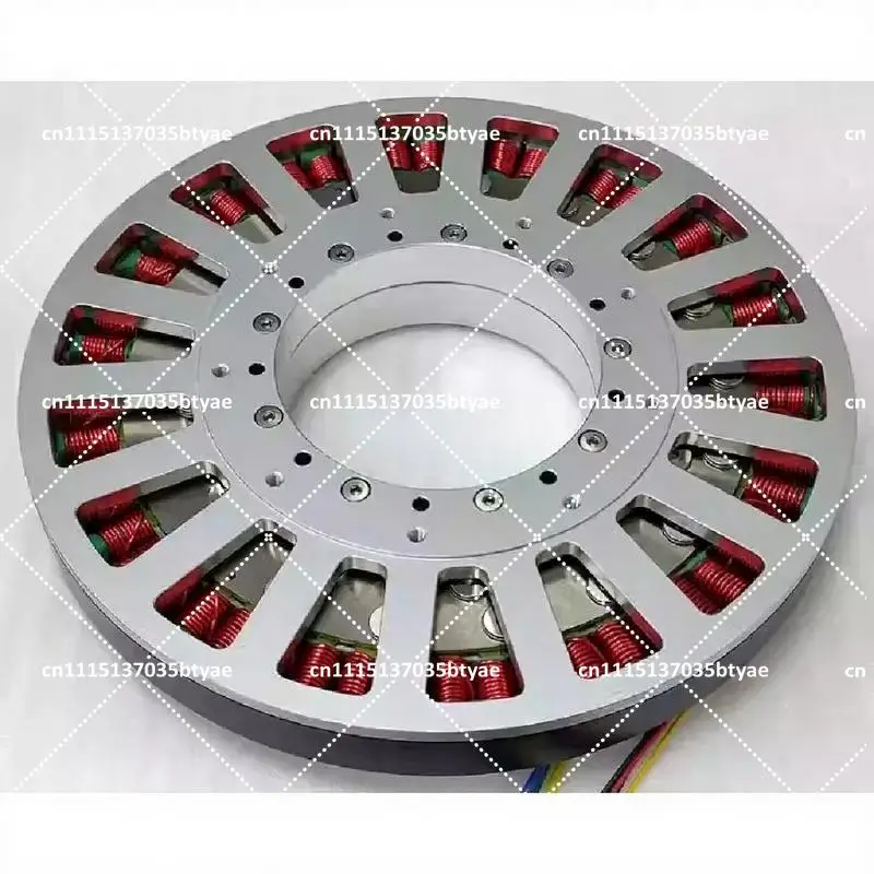 5Nm Large Hollow Shaft Brushless Motor, Ultra-Low Speed Flat Thin Design