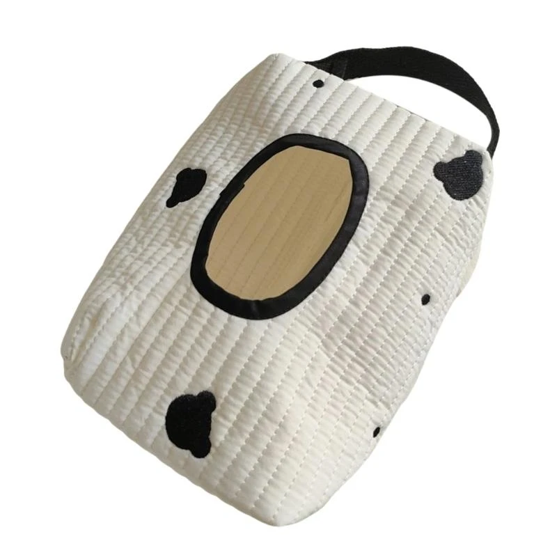 Baby Stroller Wet Wipe Holder Portable Tissue Organiser Case Dispenser Bag with Lanyard for Newborns Toddlers 15UB