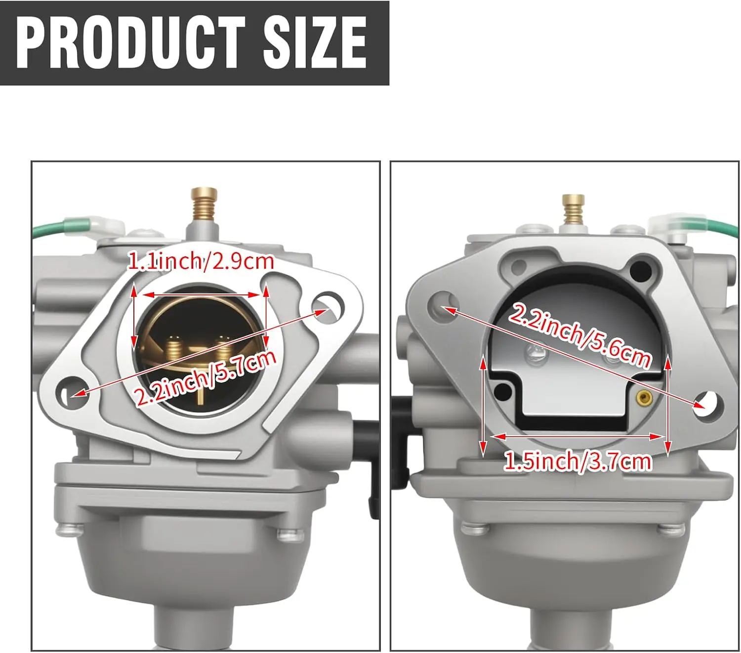 3285312-S Carburetor Replacement for Kohler Courage 20 22 23 24 25 26 27 HP, Compatible with SV710 SV715 SV740, Replaces 3285306