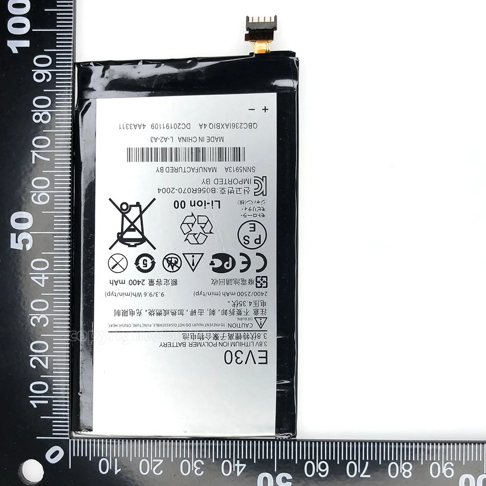 Oryginalna oryginalna bateria EV30 2200mah do Motorola Moto Verizon Droid RAZR HD XT926 XT925 XT890 SNN5915A baterie do telefonów komórkowych