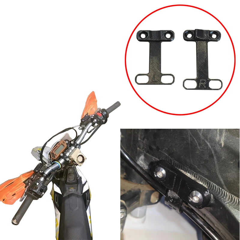 1Pair For Surron Ultra Bee Steering Stop Spacer TPU 3D Printed Left/Right Suspension Limit Pad Electric Motorcycle Mod Upgrade