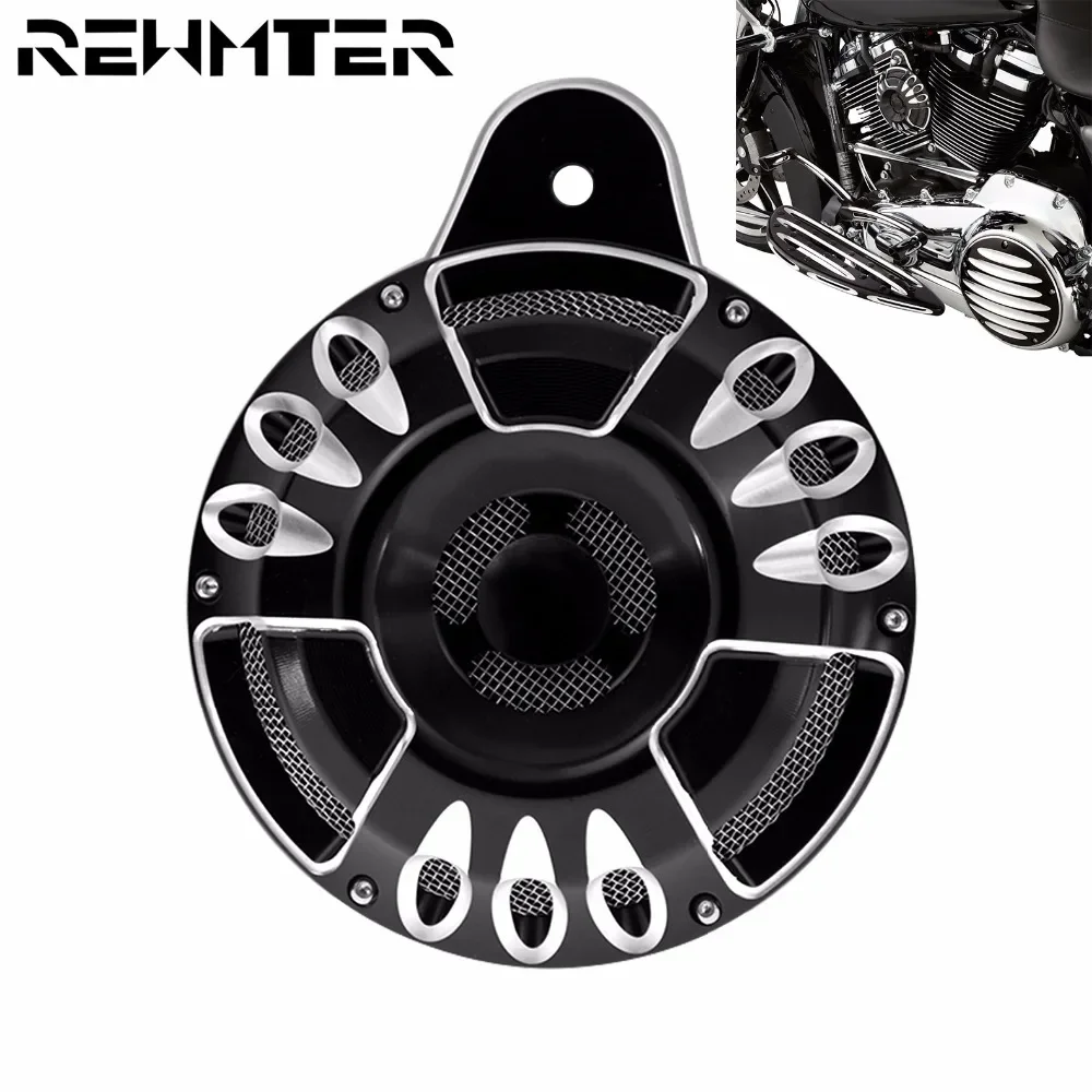 

Motorcycle Black Horn Cover Billet Aluminum For Harley Touring Big Twin Cam 1991-2018 Sportster XL 883 07- 13 14 15 16 17 18