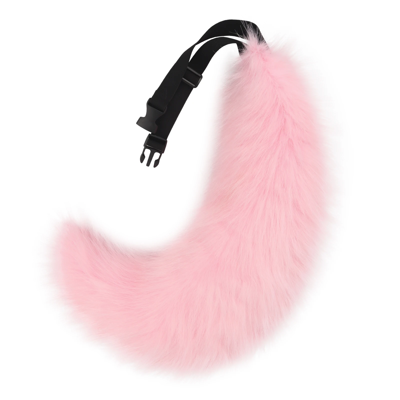 Flauschiges Kunstfell Wolf Fuchsschwanz Halloween Party Cosplay Kostüm – Detail 3