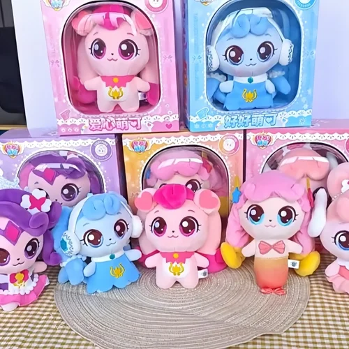 캐치니핑 해치핑 캐릭터 봉제 소녀 장난감, 집 놀이 인형, 귀여운 십대 따뜻한 인형, 어린이 생일 선물 