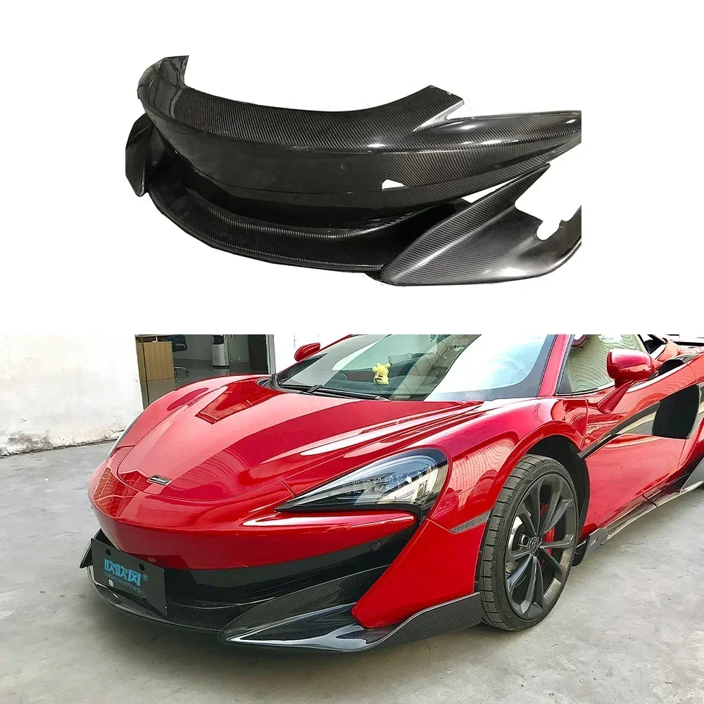 

New! For McLaren Dry Carbon Fiber Upgrade 600LT Rear Bumper Front Bumper Side Skirts Tailgate Rear Spoiler Exhaust System Body K