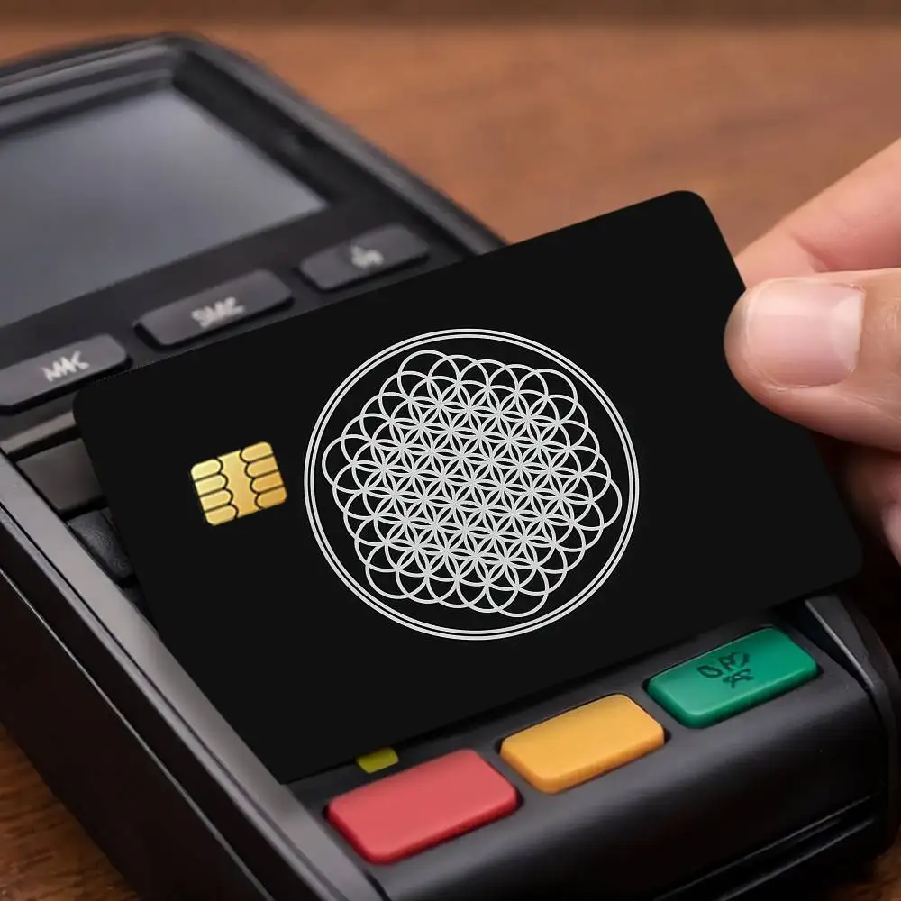Band B-bring Me The H-horizon Credit Card Public Transportation Cards Protective Sticker Waterproof Card Face Decoration 4PCS