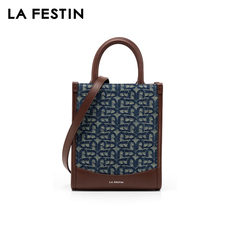 LA FESTIN Original New Handbags for Women Luxury Designer Handbags Crossbody Shoulder Bag A-line Door Series Bags