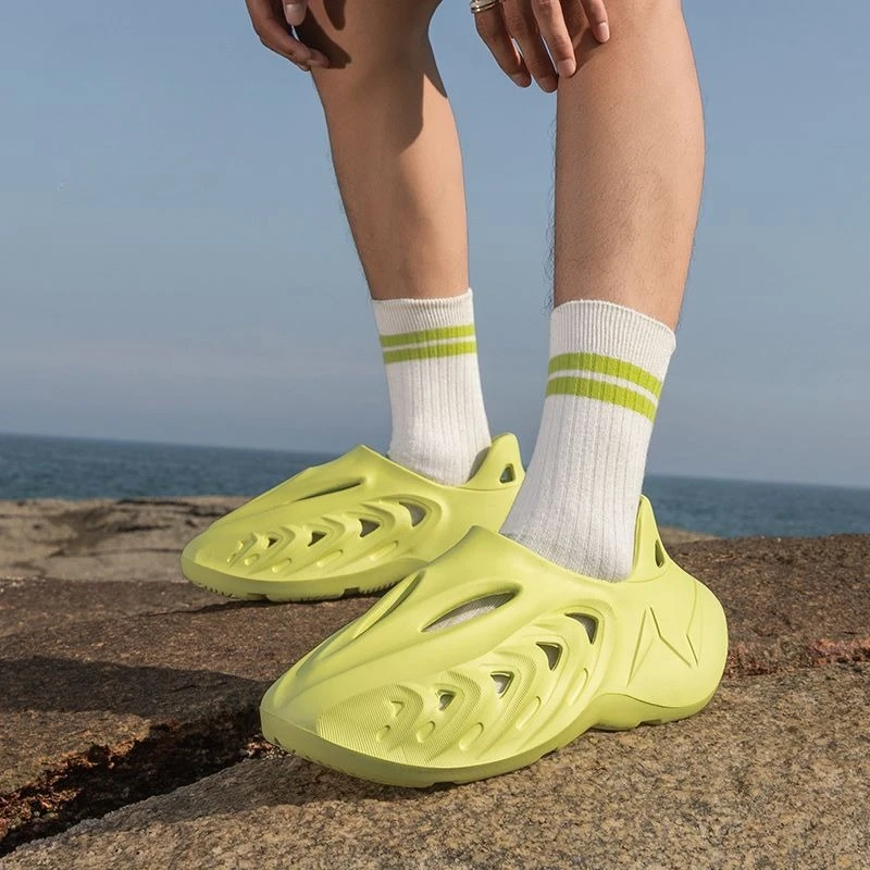 

Closed Toe Hollow Soft Hole Shoes Beach Breathable Clearance Men's Sandal Sale in Welcome Deal 2025 Styles Original 39 Male Shoe