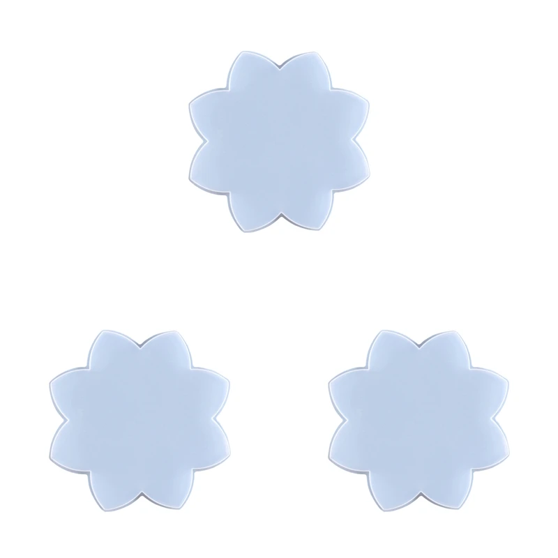 

3 шт. силиконовые прозрачные клеевые формы «сделай сам» Lotus Coaster