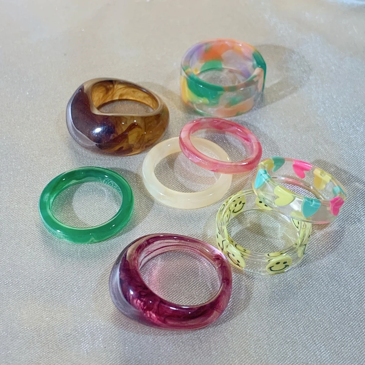 7-Piece Set Of Colo…