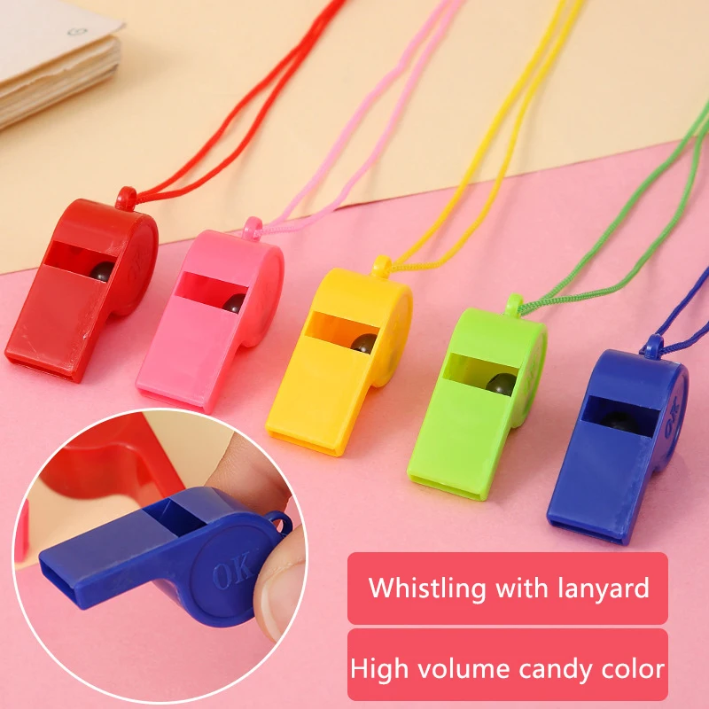 Durable Black Whistle, Ideal for Outdoor Sports, Travel, Hiking & Refereeing Games