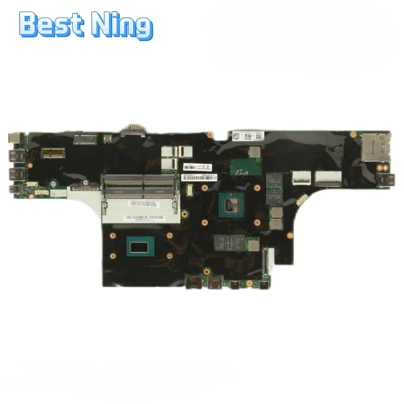 For Lenovo Thinkpad P52 20M9 20MA Laptop Motherboard NM-B562 Mainboard I7-8750HQ DIS M1 4GB Tested Ok.