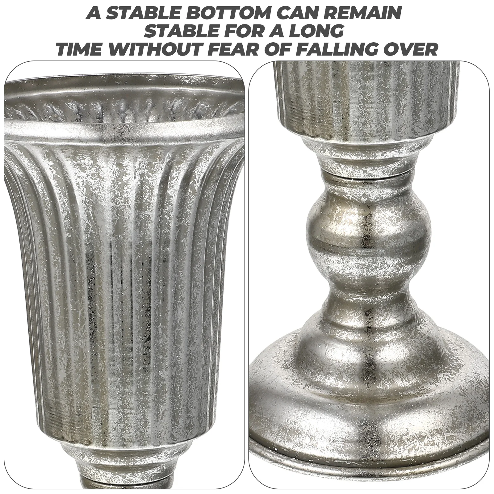 

Small Metal Vase For Home Decor Vintage Flower Arrangement Vase Decorative Centerpiece For Bedroom Office Window Sill