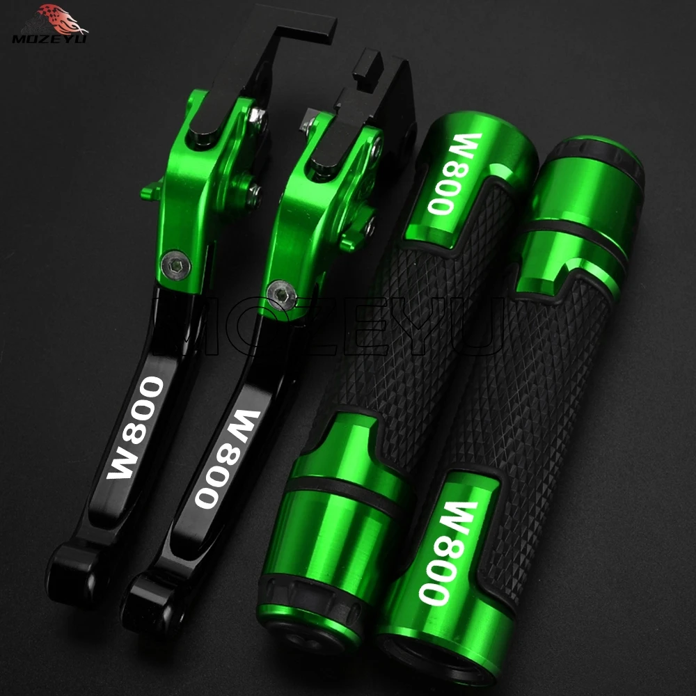 

FOR Kawasaki W-800 W 800 2012-2016 2015 2014 2013 W800 Motorcycle Adjustable Brake Clutch Levers Handle Handlebar Grips Ends