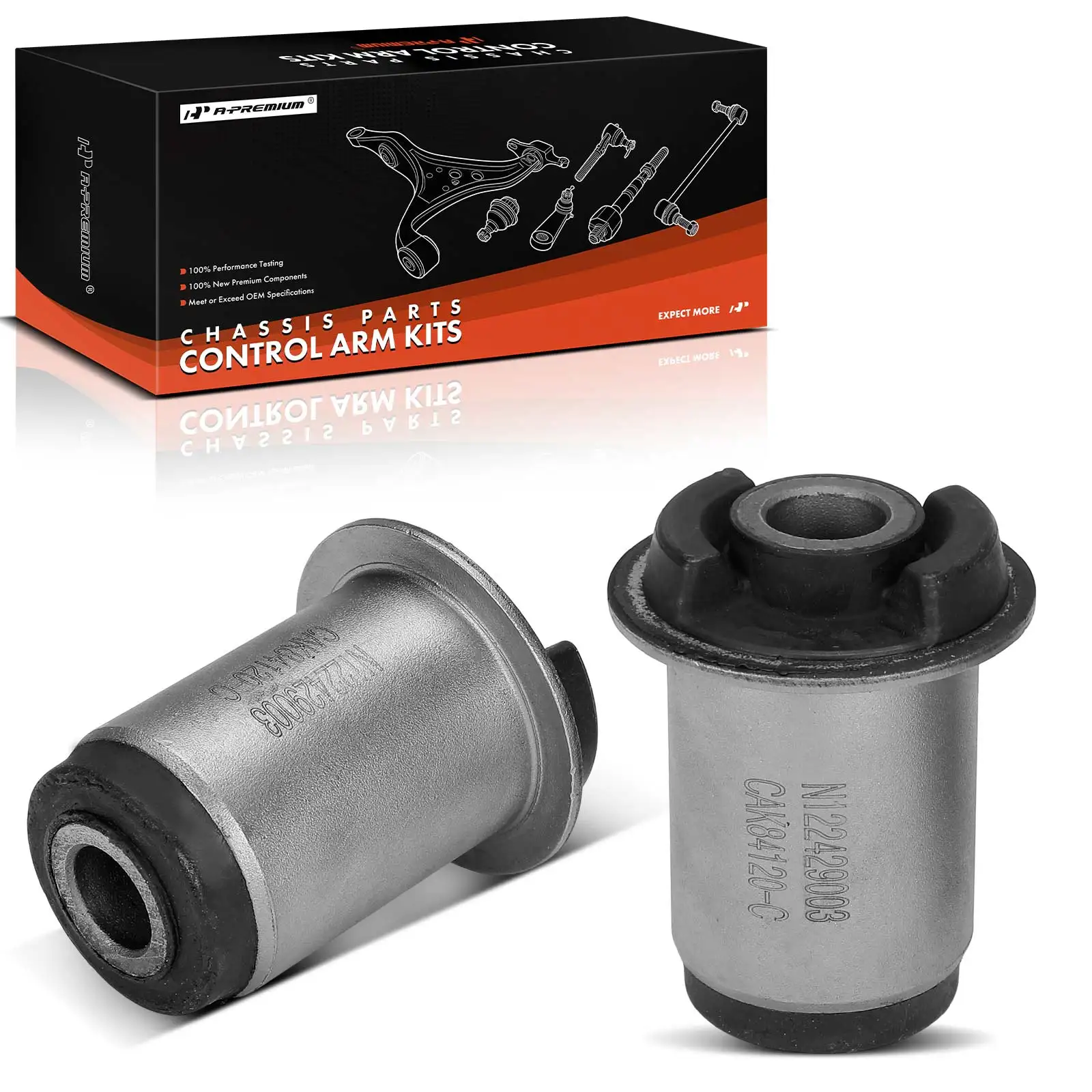 A-Premium 2x Front Lower Forward Control Arm Bushing for Dodge Grand Caravan Caravan 1996-2007 Chrysler Town & Country 1996-2007