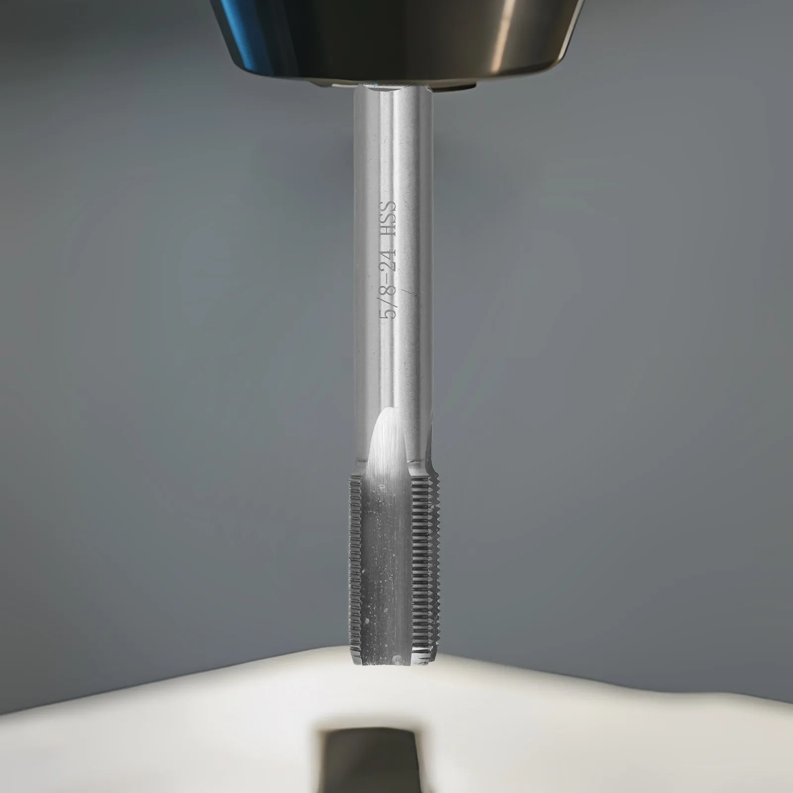 حنفية خيط فولاذي عالي السرعة صنبور لليد اليسرى سبائك الصلب والحديد الزهر 5/8-24 خيط اليد اليسرى فولاذ عالي السرعة #2