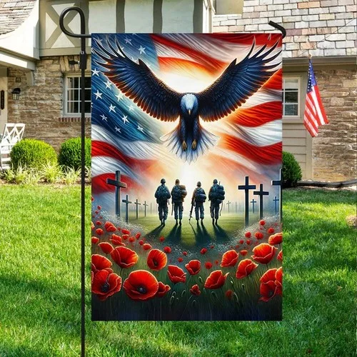 Memorial Day Honor The Fallen Veteran Flag Graden Flag RRM LLP LLX uui