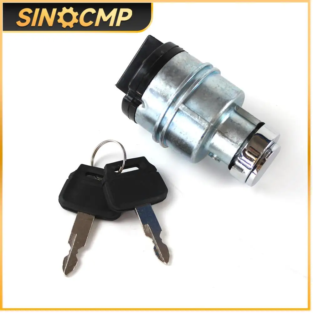 

1PC Ignition Switch Key Switch Starter Switch Key Ignition Switch for Kobelco SK-8 excavator SK200/200LC-6ES SK160LC 210LC 250LC