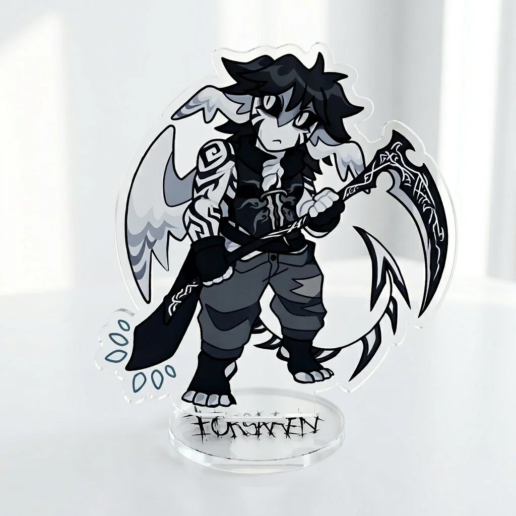 Forsaken Acrylic Standees Hot Game Guest 1337 Noob Shedletsky John Doe C00lkidd Elliot keyring Desktop Ornaments Gaming Gift