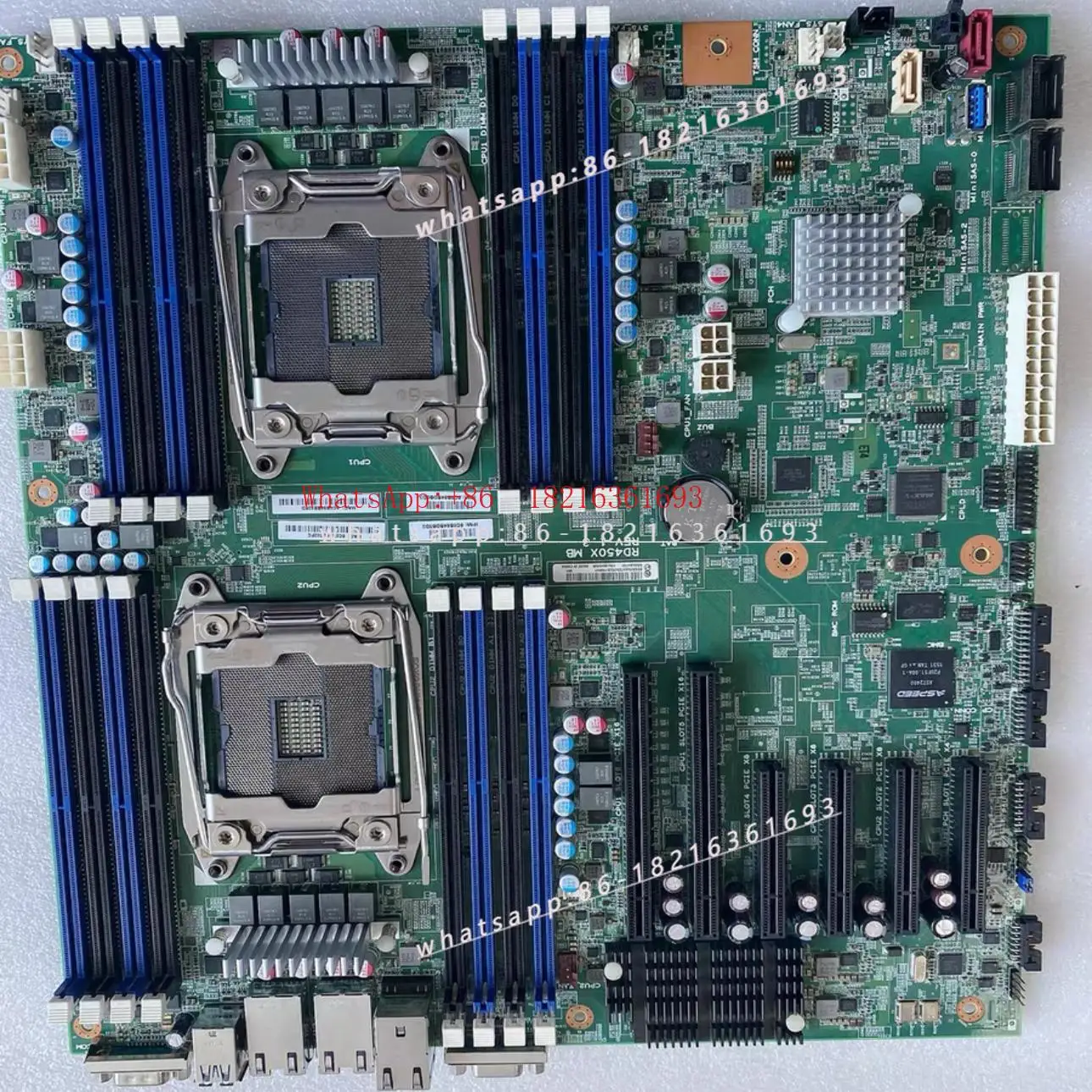 

Материнская плата RD450X, двухпроцессорная серверная плата X99, чипсет C612, поддержка 2680v4, уникальная поддержка дисплеев.