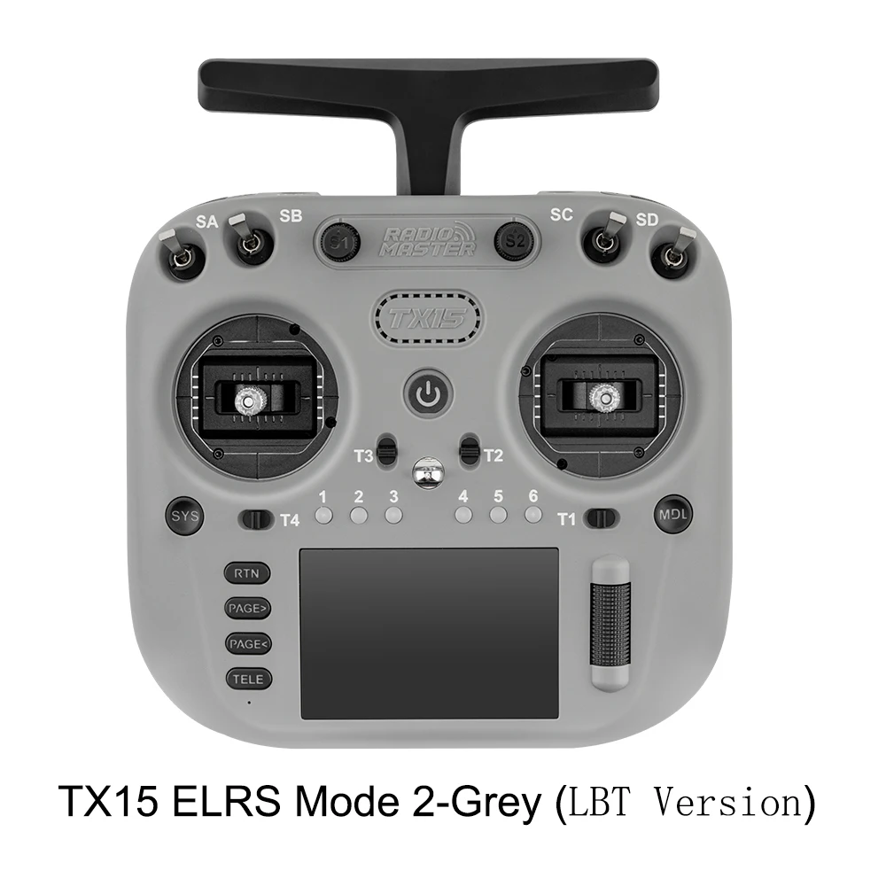 Pre-Order Radiomaster TX15 3,5 inch IPS touchscreen radiocontroller ExpressLRS V5.0 Hall Gimbal ingebouwde gyromicrofoon