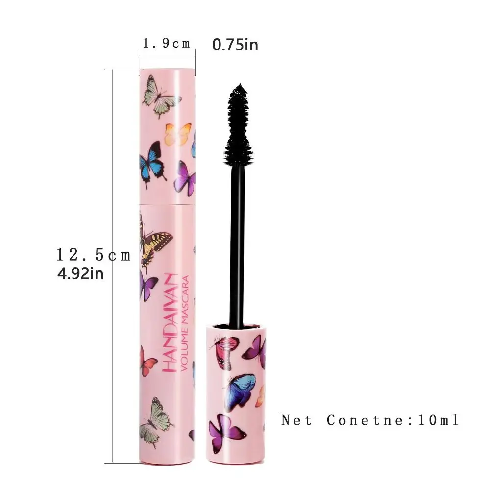 Waterproof Eyelash Mascara Non-smudge Long Lasting Eyelashes Lengthening Mascara Silky Lash Fast Dry Curling Thick Eyelashes