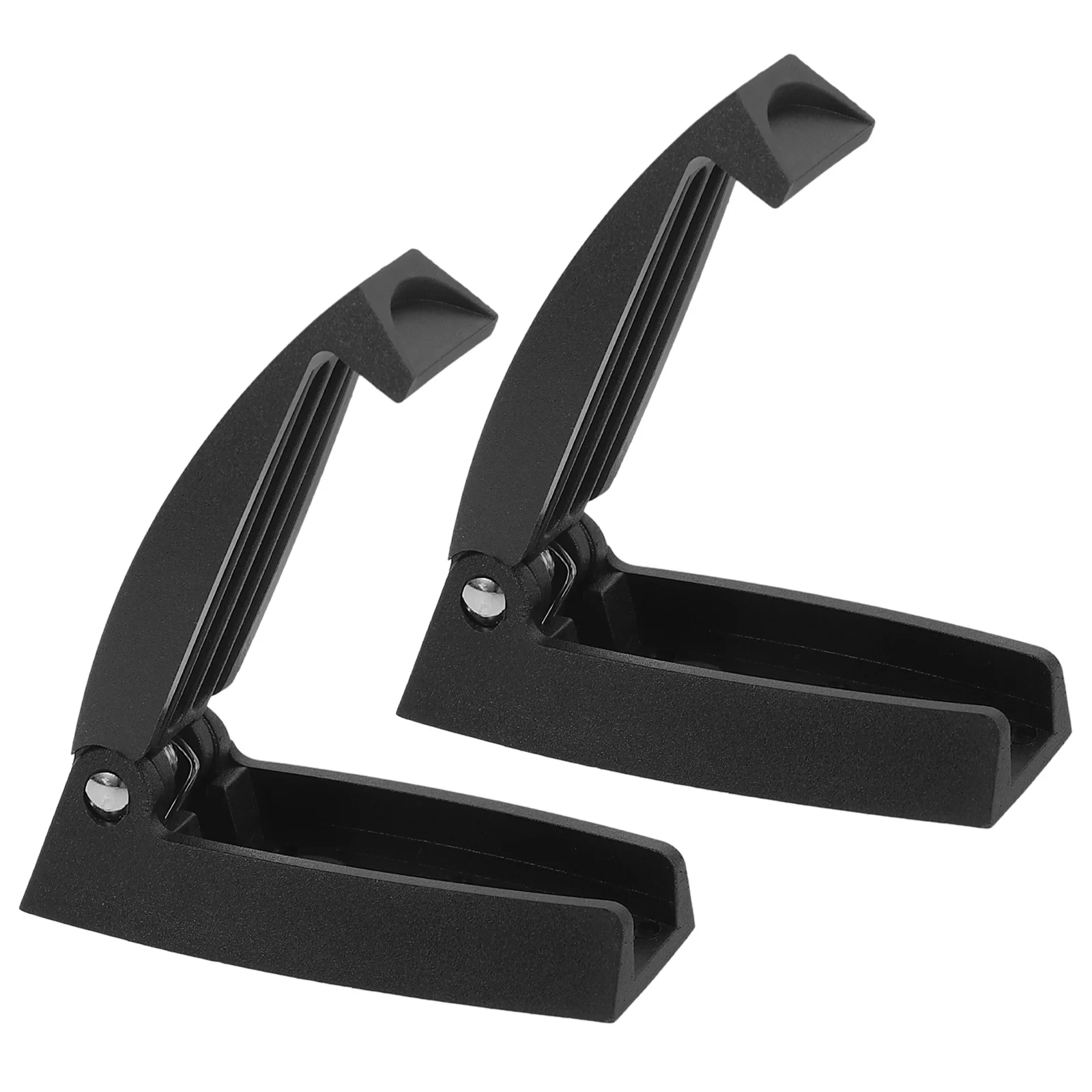 2 قطعة Rv أداة الاحتفاظ الباب الثقيلة البلاستيك حامل باب الأمتعة ل قارب يخت التخييم العالمي غير قابل للصدأ تصميم المشبك المخفي