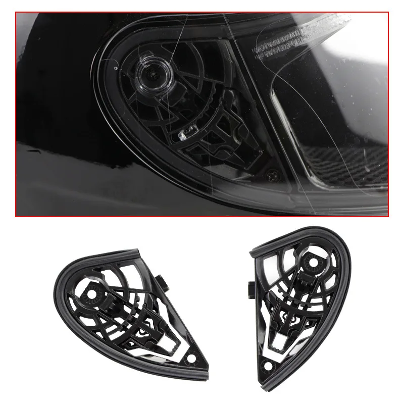 Shield Base Plate Compact Motorcycle Helmet Visor Shield Gear Base Plate Lens Holder for K1/K3/K4/K3SV/X14/Z8 Base Accessories