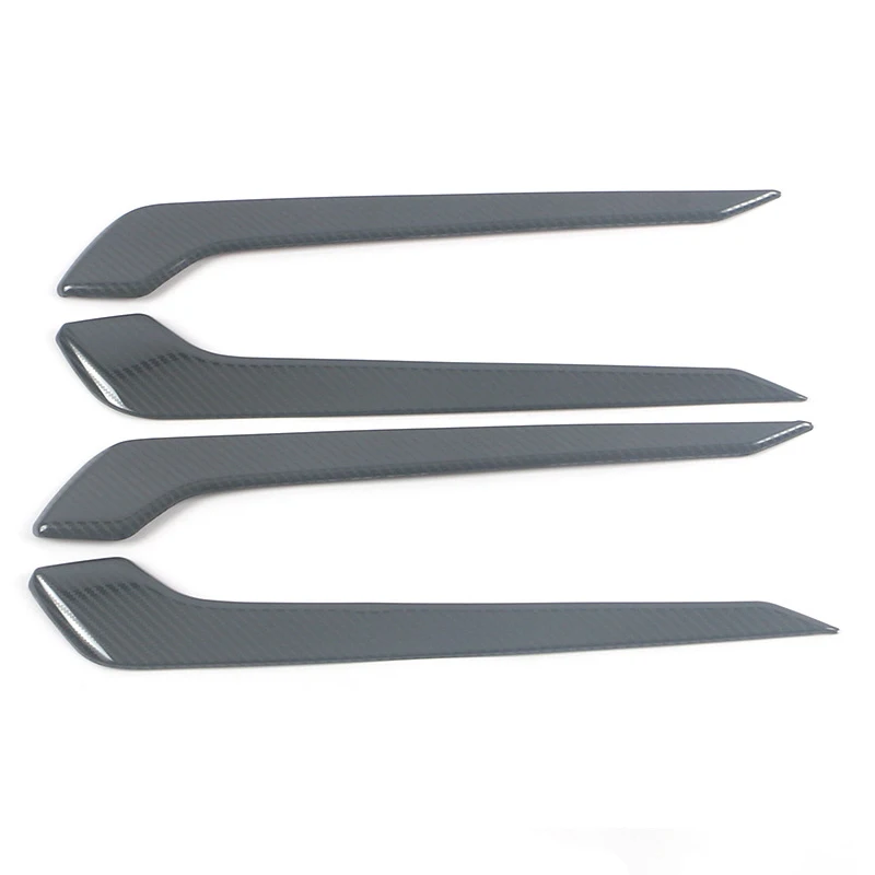 רכב דלת ידיות מסגרת רצועת בהיר לקצץ קישוט תיקון עבור טויוטה RAV4 rav 4 xa50 2019 2020 2021 2022 פנים אבזרים