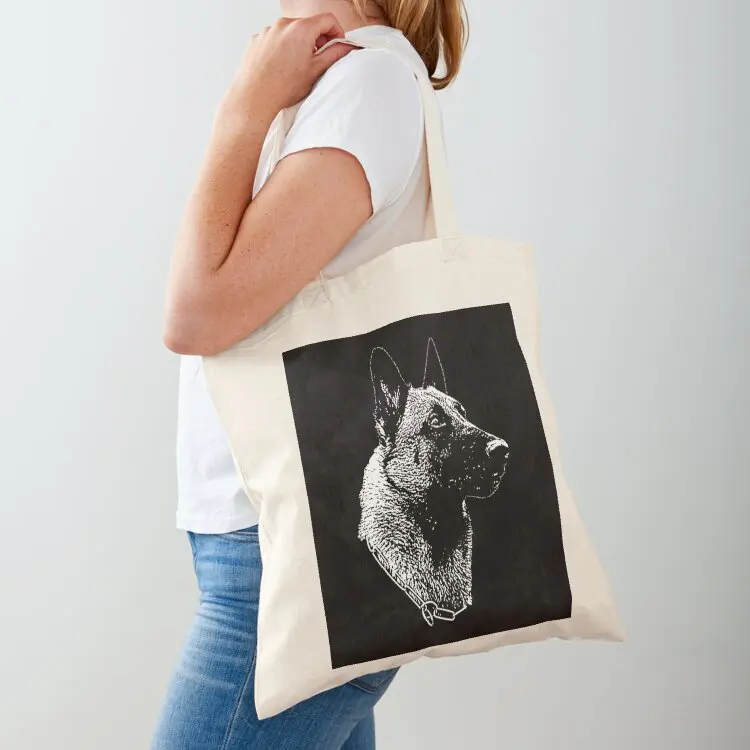 

Belgian Malinois Tote Bag Women's bags canvas shopping bag large size bags Custom bag