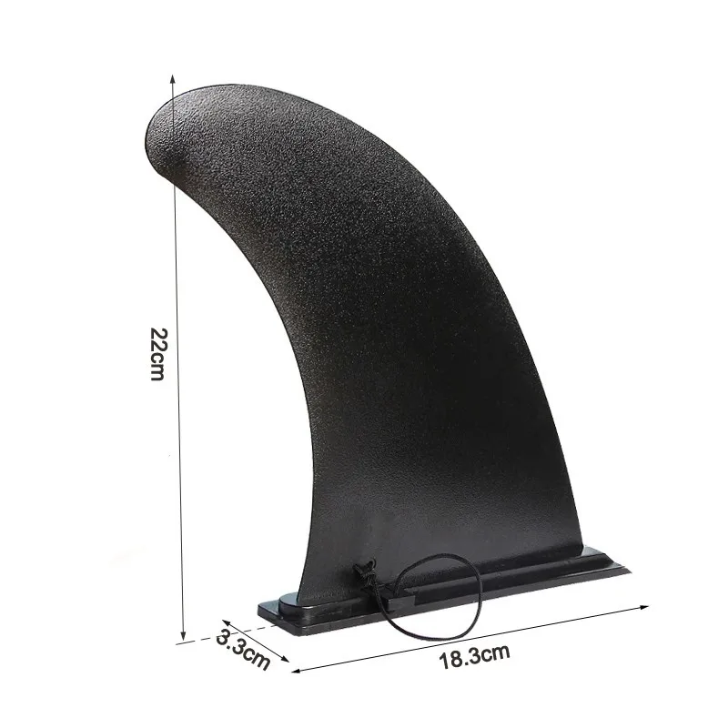 

9 inch 22 cm height central fin super nylon material surf fin sup stand up paddle board surf water fins wave surfboard