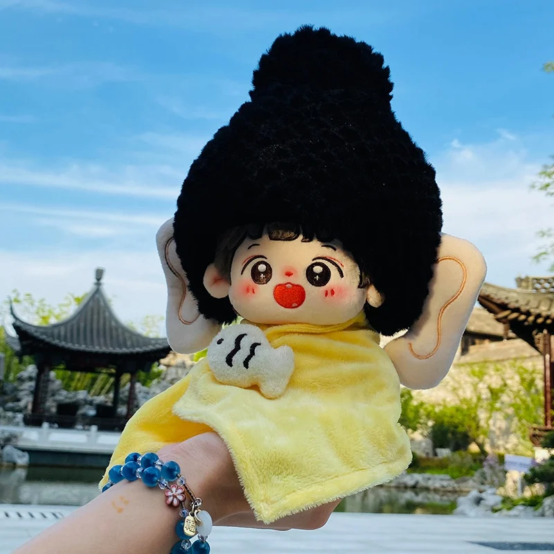 

Doll Clothes for 20cm Idol Doll Outfit Accessories Buddha Lotus Three Piece Set for Super Star Dolls Toys Collection Gift