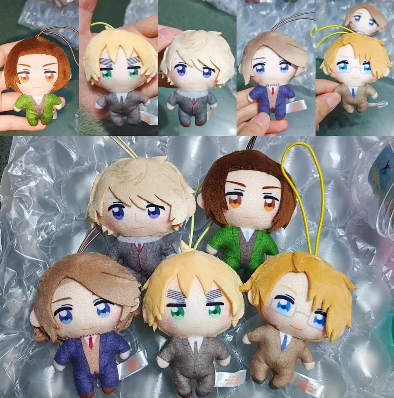 Fukya Hetalia Series P2 World Stars Character Plush Keychains Collectible Stuffed Animals Soft Toys for All Ages