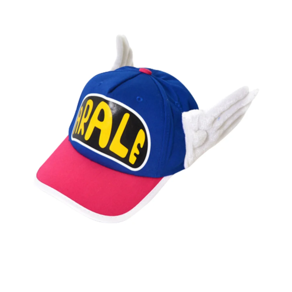 Arale Anime Dr.Slump Cosplay Norimaki Hat Children Wings Hats Cartoon Angel Cotton Baseball Cap Accessories