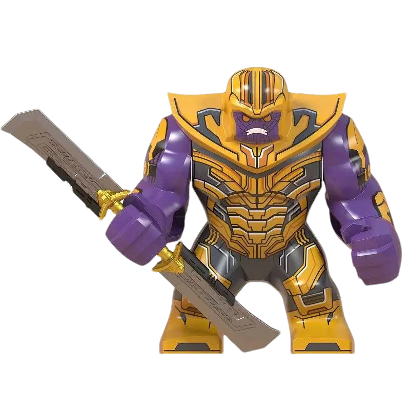Marvel Fantastic Four Thing, Spider Man, Venom, Hulk, Iron Man, Assembled Dolls, Mini Building Blocks, DIY Toy Festival Gifts - view 3