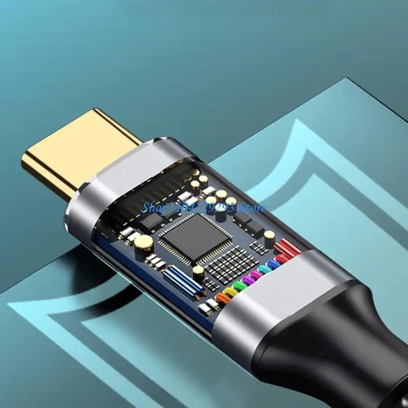 Y2GD USB C KABLE 4K/60 Hz Kobieta do mężczyzn Typec USB3.2 Gen2 100W Kabel