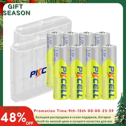 8PC PKCELL 1.2V AA akumulatory 2600mAh Ni-MH AA akumulator do zabawka samochód z aparatem + 2PCBattery Box