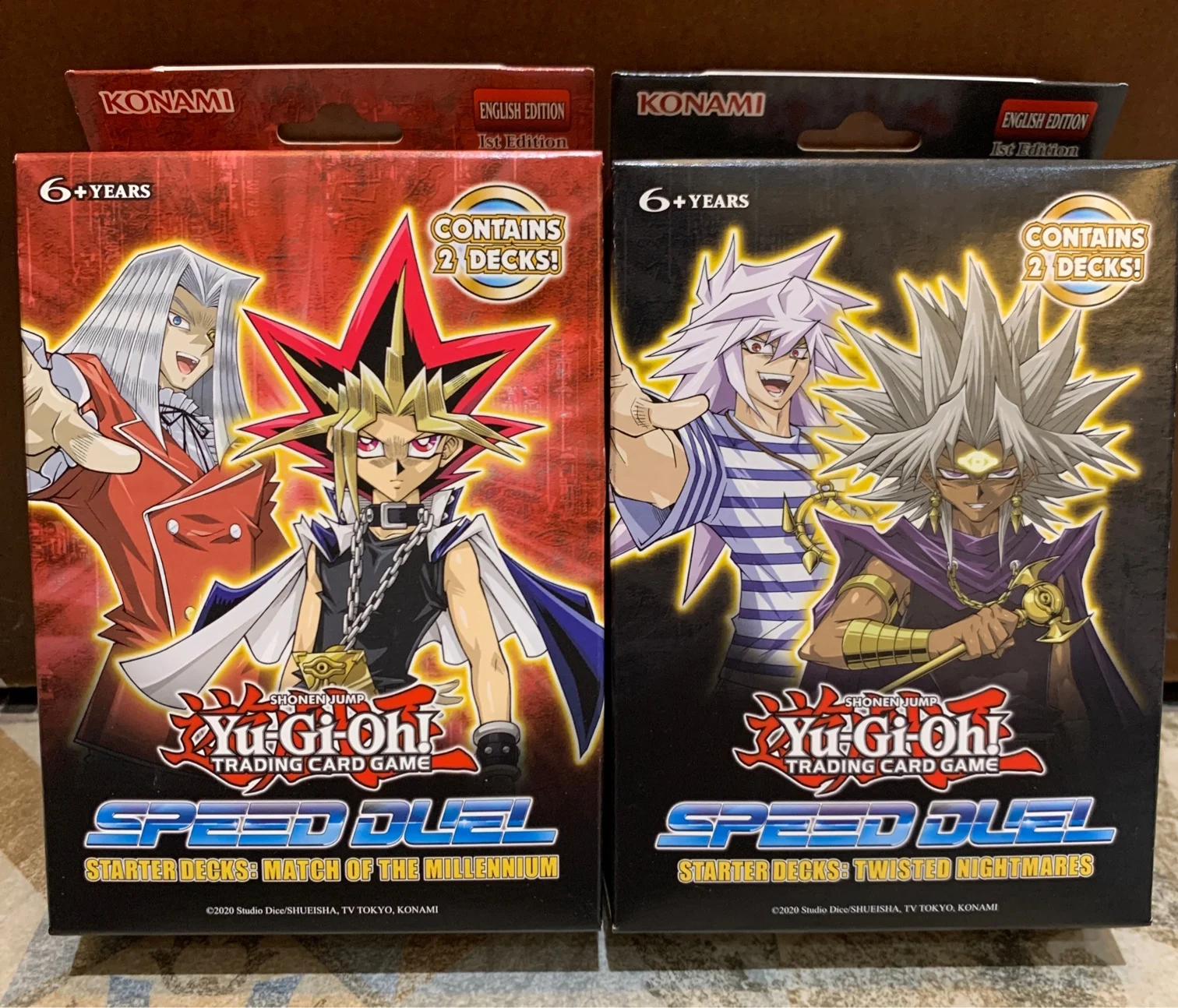 YYu-Gi-Oh TCG High-Speed Duel Initial Deck Dark Game Pagasos Dark Tapirian Dark Malik Official Original Box