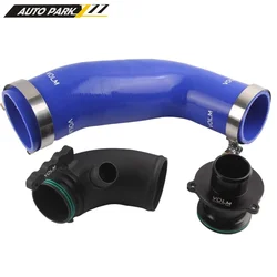 Inlet Outlet Upgrade Pipe Silicone Hose Muffler Delete For VW Golf MK7 R EA888 Gen3 Leo Audi A3 S3 TT MK3 1.8T 2.0T