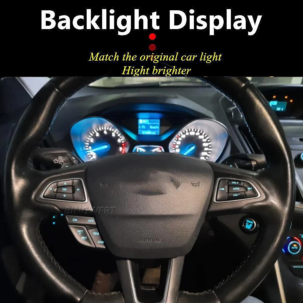 Low Configuration Left Cruise Speed Control Switch High Quality Steering Wheel Button For Ford Focus MK3 2015-2017 Kuga 2017 - view 6