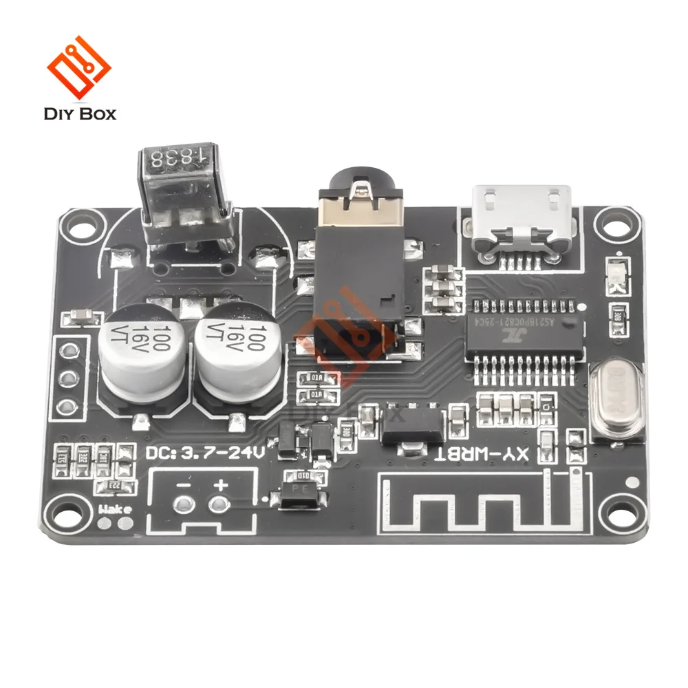 DC 3.7V-24V 12V Bluetooth 5.0 Stereo Audio Receiver Board Mp3 Lossless Decoder Bezprzewodowy moduł muzyczny stereo z pilotem zdalnego sterowania