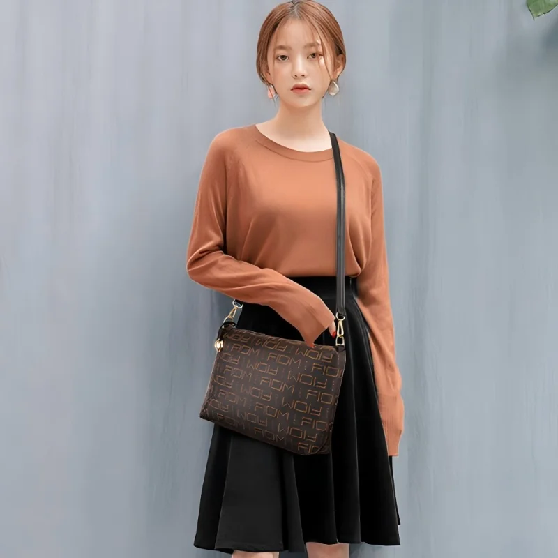 Pahajim 6-Pcs حقيبة يد نسائية محفظة حقائب الكتف حقيبة حقائب مقبض علوي بوسطن حقيبة حقيبة كروسبودي محفظة رسول مجموعة #5