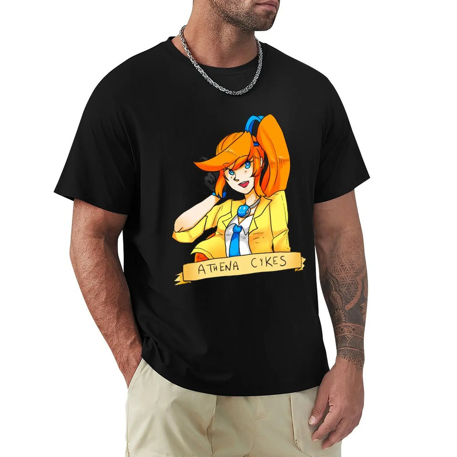 

Athena Cykes T-Shirt gifts for boyfriend oversized mens funny t shirts