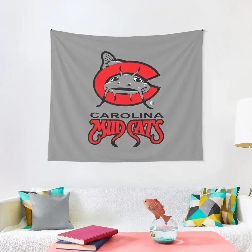 

Carolina Mudcats Tapestry Wall Hanging Wall Decoration Wall Room Decorations Aesthetics Cute Decor Tapestry