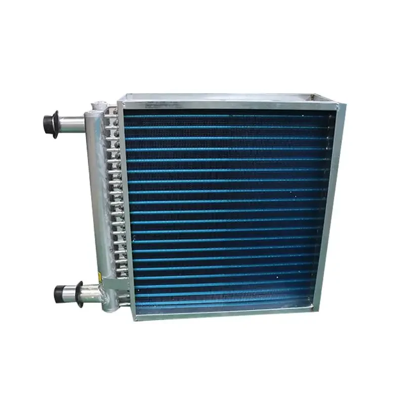 copper tube finned heat  indoor household condensers with dual use of surface cooling water conditioning radiator and heating